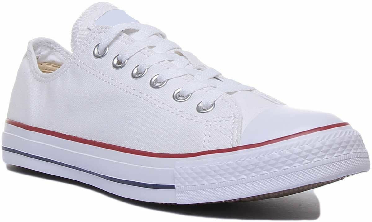 TRENDY MEN'S WHITE CANVAS SHOES