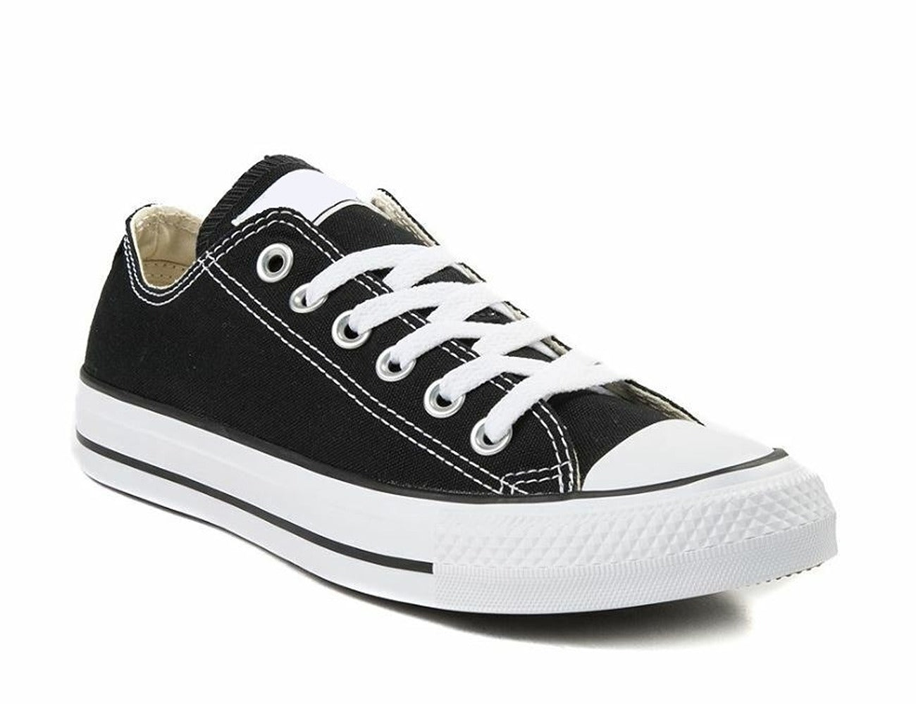 CLASSY BLACK MEN'S CANVAS SNEAKS